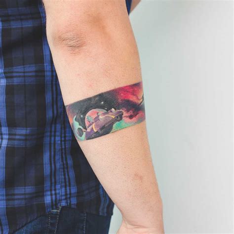 Rick And Morty Armband Tattoo