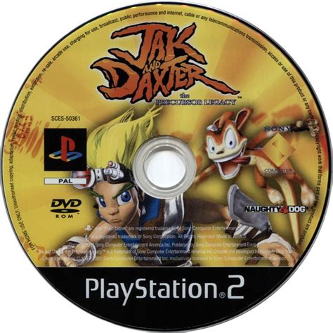 Jak And Daxter The Precursor Legacy Box Cover Art Mobygames