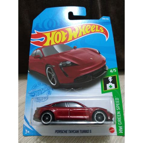 Hot Wheels Porsche Taycan Turbo S Shopee Brasil
