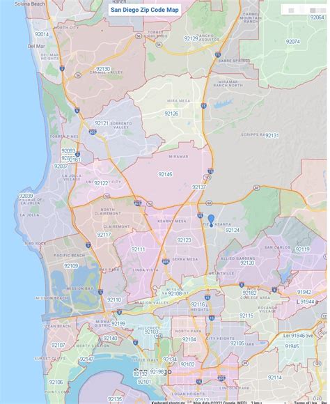 Zip Code Map Felice Thomasina