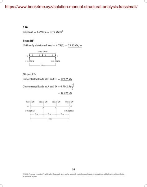 Solution Manual For Structural Analysis Th Si By Aslam Kassimali Pdf