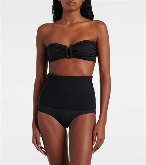 Show Bandeau Bikini Top In Black Eres Mytheresa