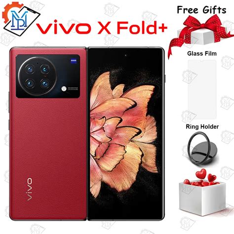 Original Vivo X Fold Mais G Dobr Vel Telefone Polegada Amoled