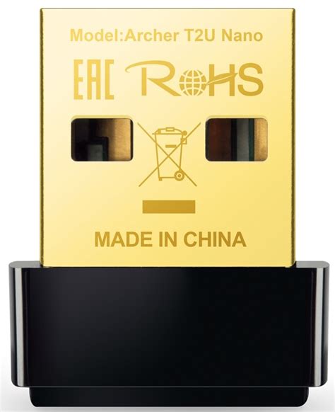 Безжичен USB адаптер TP-Link - Archer T2U Nano | Ozone.bg