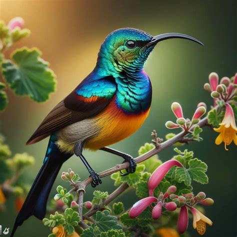 The Dazling Sunbird Species Of Southern Africa: Nature's Tiny Marvels ...