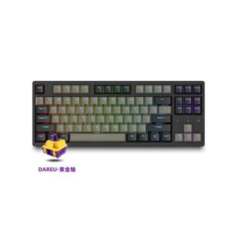 Dareu A87 V2 Wireless Hotswappable RGB Mechanical Keyboard-Basictech,