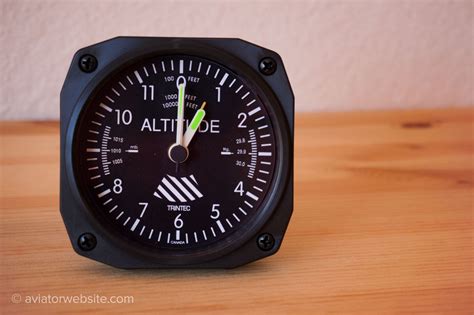 Vintage Altimeter Wall Clock | AVIATORwebsite