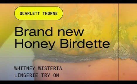 HONEY BIRDETTE LINGERIE Try On 2025 Videos Try On Haul Girls
