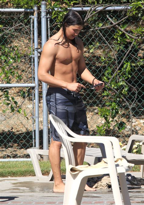 Booboo Stewart Shirtless At The Pool Oh Yes I Am