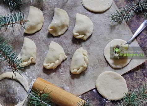 Вареники с картошкой и грибами рецепт с фото