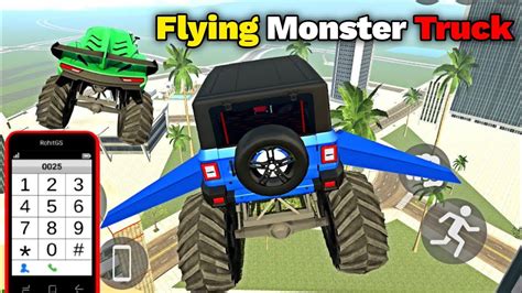 New Flying Monster Truck Cheat Code Indian Bikes Driving D