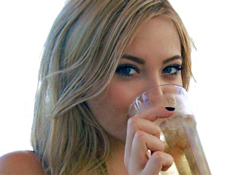 Sticker De Tromperie Sur Other Boit Blonde Drink Fille