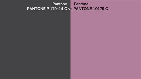 Pantone P C Vs Pantone C Side By Side Comparison