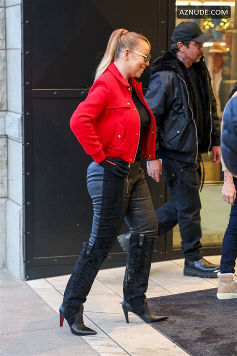 Mariah Carey Sexy Spotted Showing Off Her Hot Curves While Shopping In Aspen Aznude