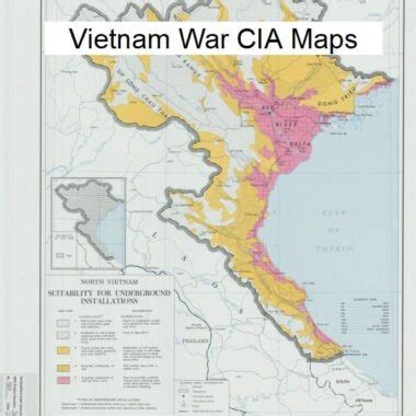 vietnam war cia maps world history files
