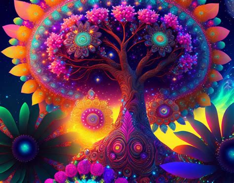 Psychedelic Art Guide History Styles Music And Spiritual Dimensions