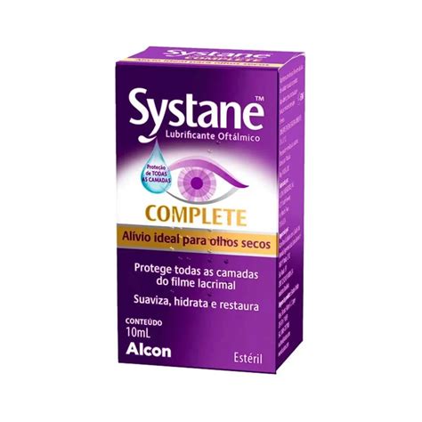 Para Que Serve O Colírio Systane - COLÍRIO SYSTANE COMPLETE 10ML - ALCON - Farmácia Online Farmalar ...