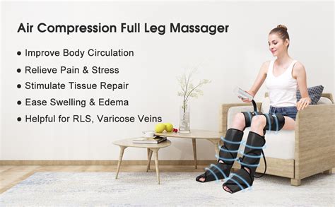 Cincom Leg Massager For Circulation Sequential Compression Device For