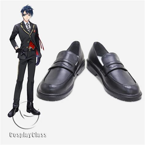 Twisted-Wonderland Deuce Spade Black Cosplay Shoes - CosplayClass