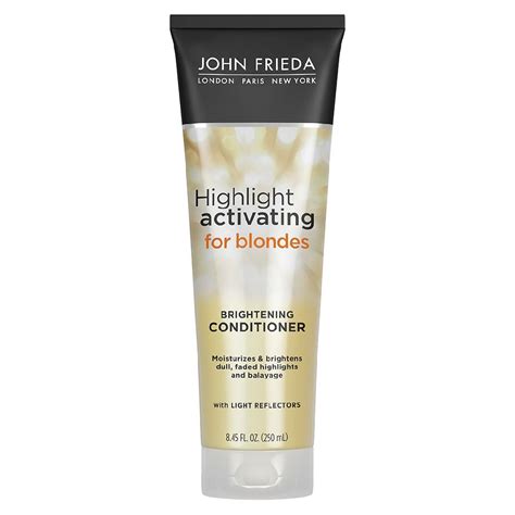 John Frieda Sheer Blonde Highlight Activating Conditioner For Blonde Hair For Lighter Shades
