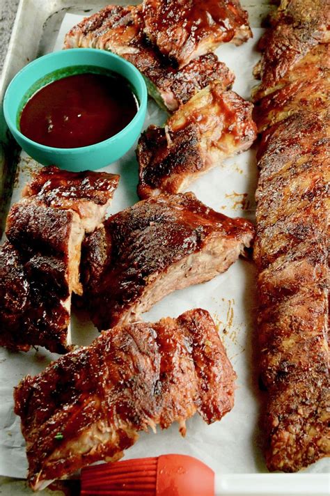 Fall off the Bone tender BBQ Ribs - West Via Midwest