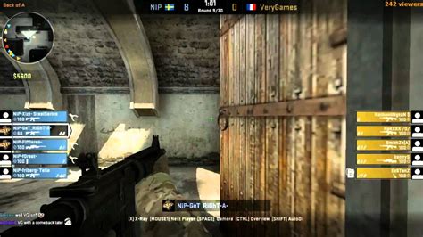 Eswc Grandfinal Nip Vs Verygames De Dust Youtube