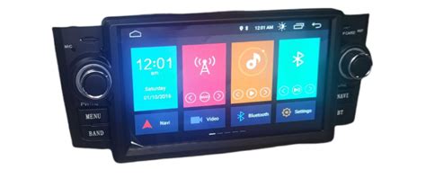 Radio Din Fiat Punto Android Gps Wifi Carplay Novo Din Android