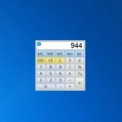 Desktop Calculator - Free Desktop Gadgets For Windows 10, Windows 8 ...