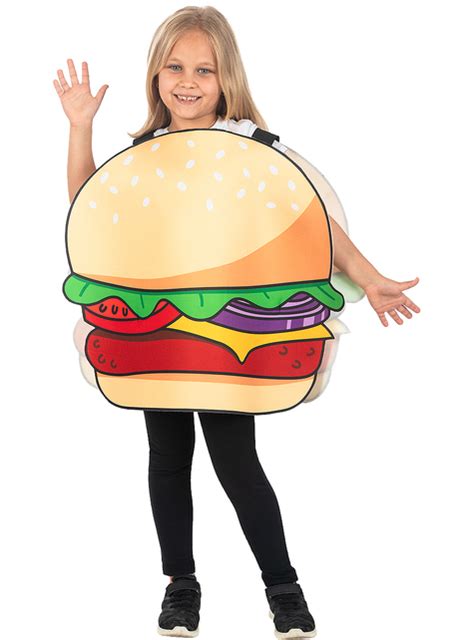 Hamburger Costume Men