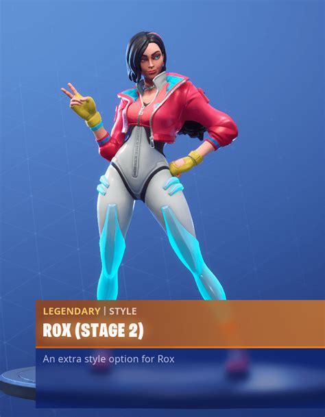 Fortnite Season 9 Battle Pass Tier 1 Rox Skin All Challenges Styles