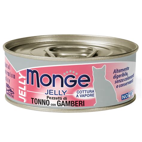 Monge Jelly Adult Cat влажный корм для взрослых кошек с желтоперым ...