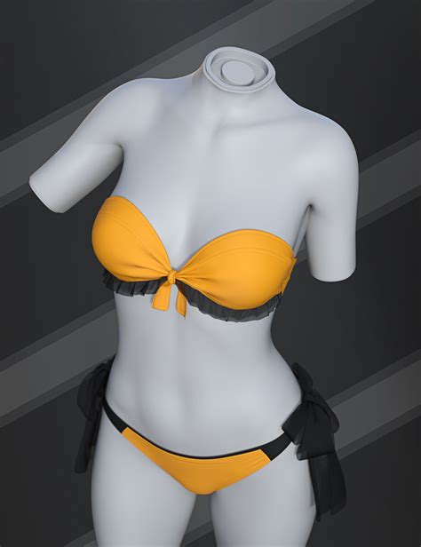 Dforce Su Cute Bikini For Genesis And Female Daz D