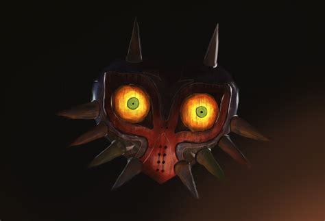 artstation majoras mask painting