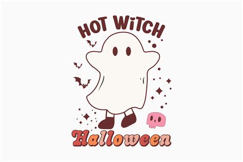 Halloween Hot Witch Retro Svg Graphic By Svg Box Creative Fabrica