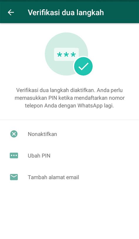 Cara Mengaktifkan Verifikasi Dua Langkah Di WhatsApp Agar Aman