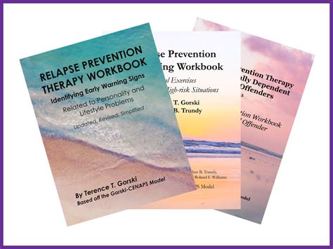 Dr Ks Bookshelf The Relapse Prevention Therapy Workbook Worksheets