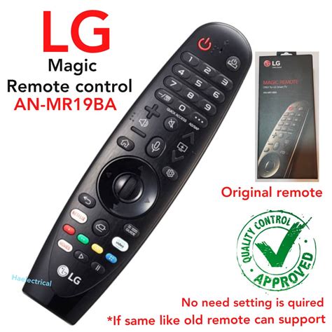 LG TV Magic VOICE Remote Control AN-MR19BA (ORIGINAL) | Shopee Malaysia
