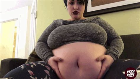 I LOVE To PLAY With MY FAT GROWING GUT MP4 HD Kyras BBW Fetish Depot Clips4sale