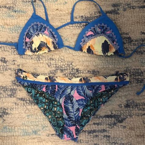 Maaji Swim Maaji Swimwear Reversible Bikini L Poshmark