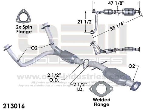 2001 Chevy S10 Exhaust System Diagram