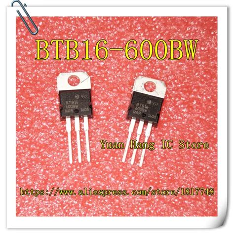 Free Shipping 10pcs/lot BTB16 600BW BTB16 600BW TO 220 new original-in ...