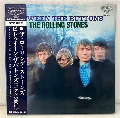 【傷や汚れあり】k25302 帯付 ザローリングストーンズビトゥイーン・ザ・バトンズ Lpレコード The Rolling Stones