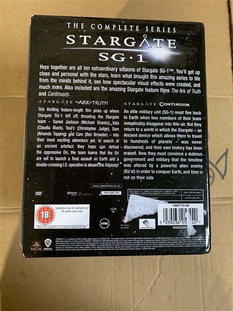 Stargate SG 1 Complete Boxset Season 1 10 Ark Of Truth Continuum