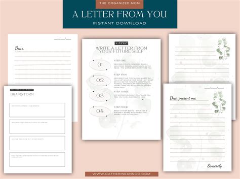 A Letter From Future You - Catherine Ann & Co.