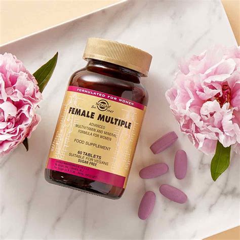 Solgar Female Multiple 60 Unidades, Branco | Bikeinn