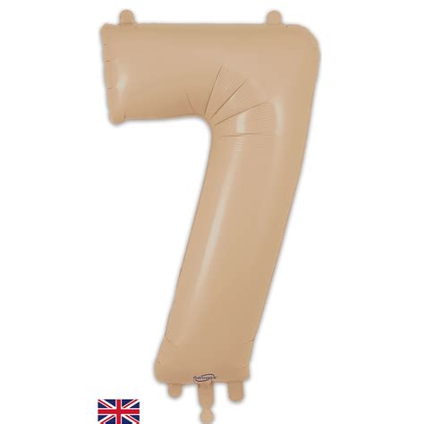 Buy Oaktree Inch Matte Nude Foil Number Balloons Balloons U
