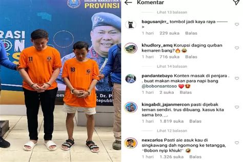 Heboh Youtubers Terkenal Bonbon Santoso Mengenakan Kaos Kas Tahanan