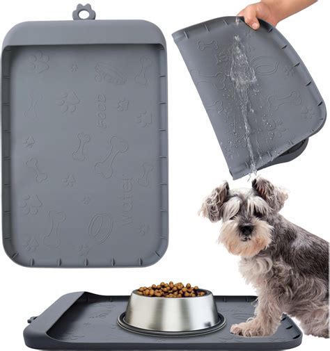 Podkładka Mata Pod Miskę Wodoodporna Antypoślizgowa Dla Psa Kota ...