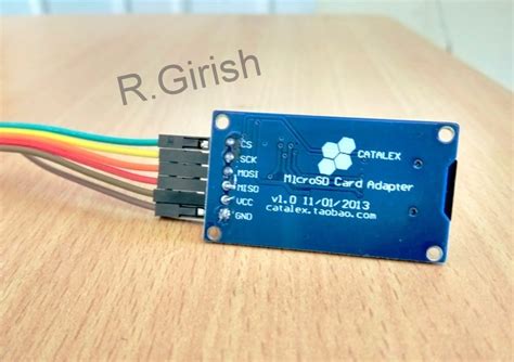 Interfacing Sd Card Module For Data Logging Homemade Circuit Projects