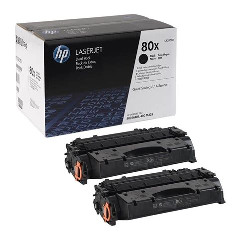 HP 80X Toner (CF280XD) - PC PROS Maroc